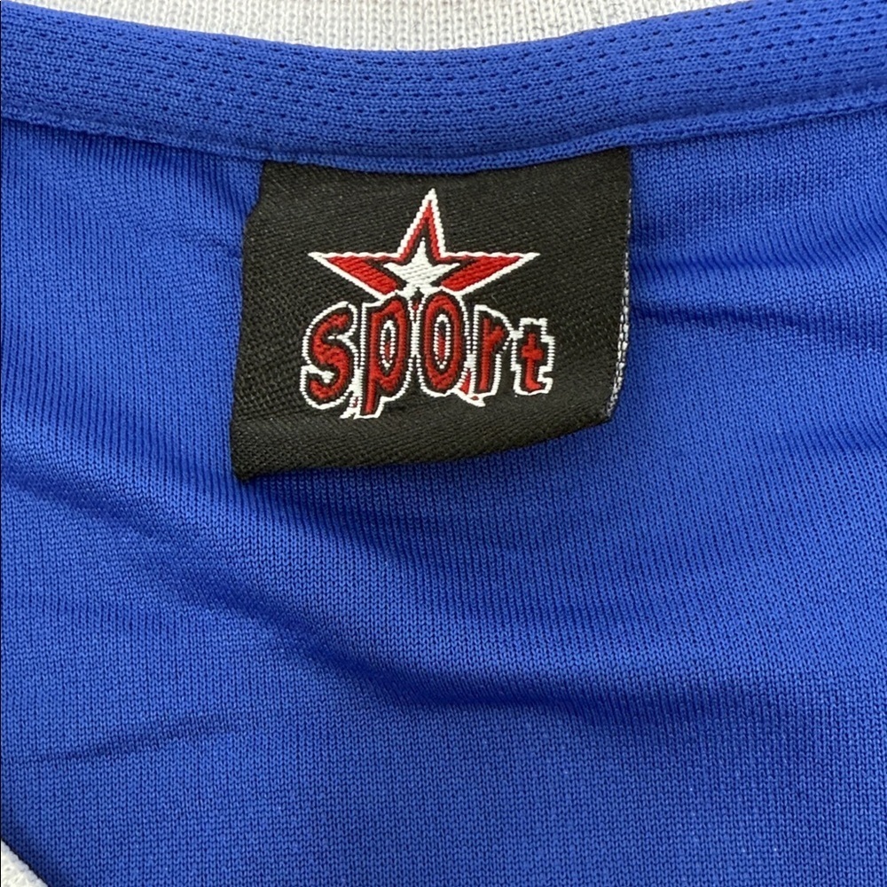Sport Blue Jersey with Red and White Accents Phila #25 Boys Large - Picture 4 of 5